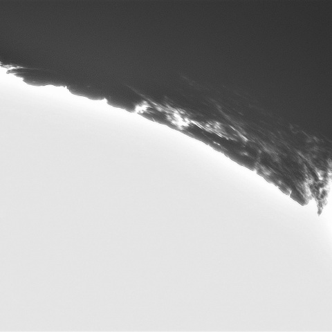 5月28日の太陽①(プロミネンス北東縁)