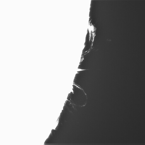 7月12日の太陽➂（プロミネンス南西縁）