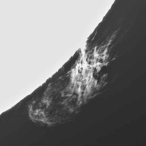 7月14日の太陽①（プロミネンス南西縁）