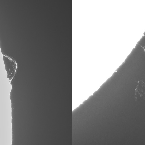 7月30日の太陽①（プロミネンス南縁）