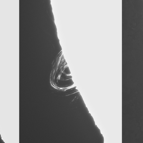 ８月25日の太陽①（ポストフレアループXLⅣ）