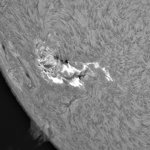 ８月26日の太陽④（4197　M4.5フレア）