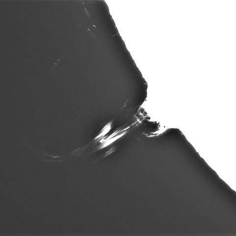 ８月26日の太陽➂（4197　M4.5フレアに伴う放出現象）