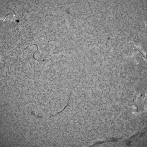 9月3日の太陽①（正面）