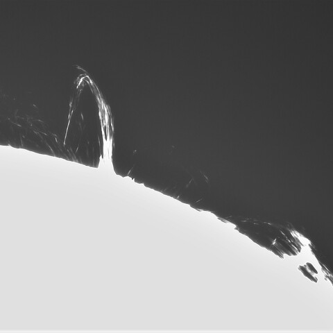 9月6日の太陽①（南西縁）