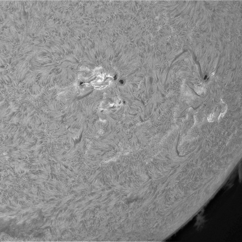 9月30日の太陽②（南西面）