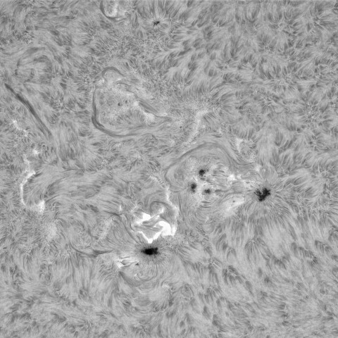 10月 1日の太陽①（4232M 1.2フレア）