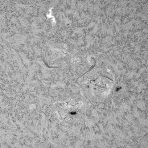 10月 2日の太陽②（4235　C5.2フレア）