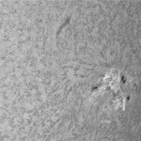 10月 2日の太陽①（4226　M1.2フレア）