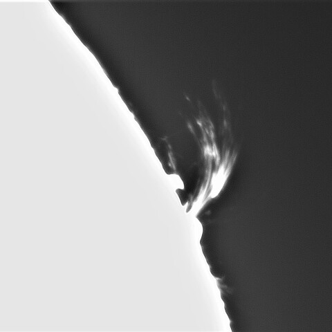 10月18日の太陽①（4246プロミネンス ）