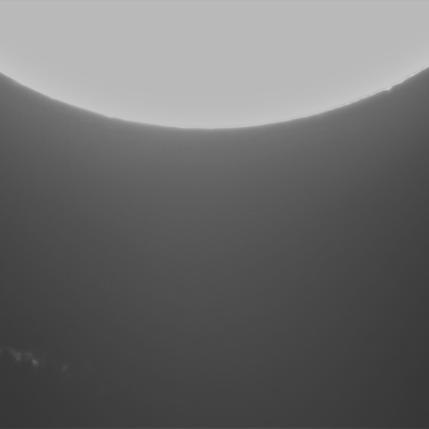 11月20日の太陽①(プロミネンス噴出 南天)