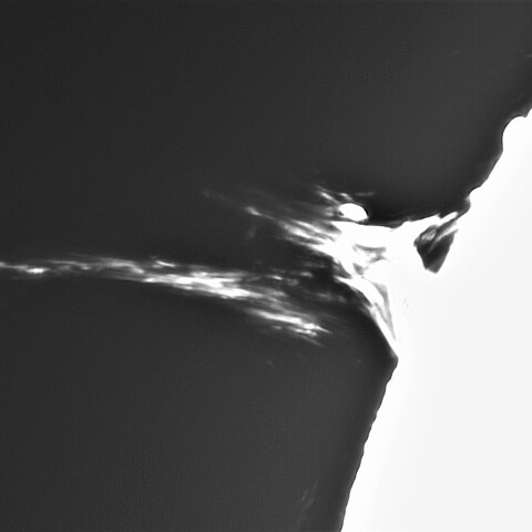 11月29の太陽②（コロナ質量放出）