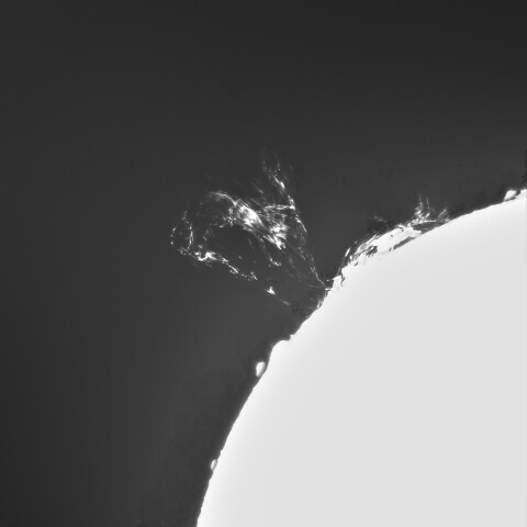 12月1の太陽①（X1.9フレア　コロナ質量放出）