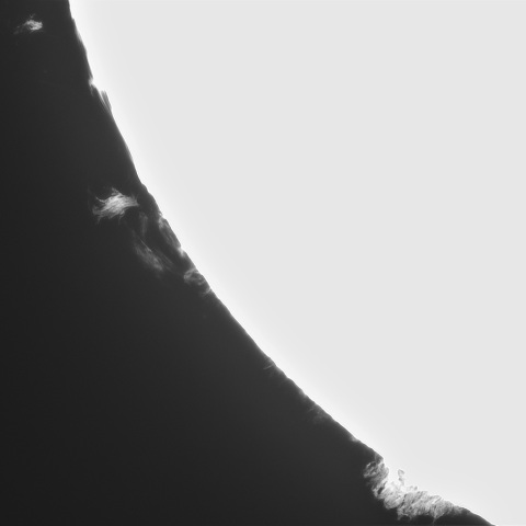 12月28日の太陽➂（プロミネンス南東縁）