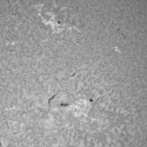 2026年　1月2日の太陽①（4324．4325）