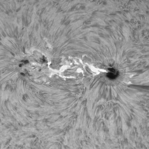 2月5の太陽①（4366 M2.7フレア）
