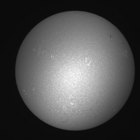 9月25日の太陽①（全正面）