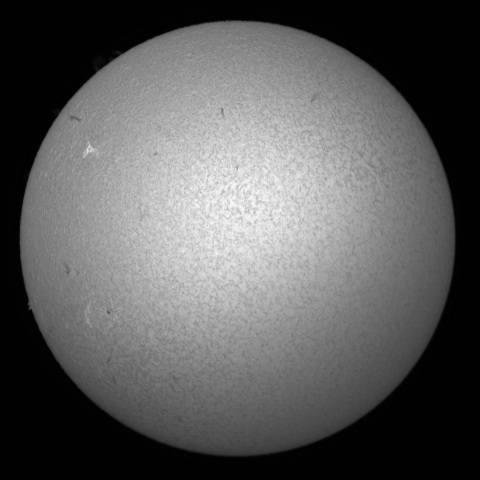 10月21日の太陽①（全正面）