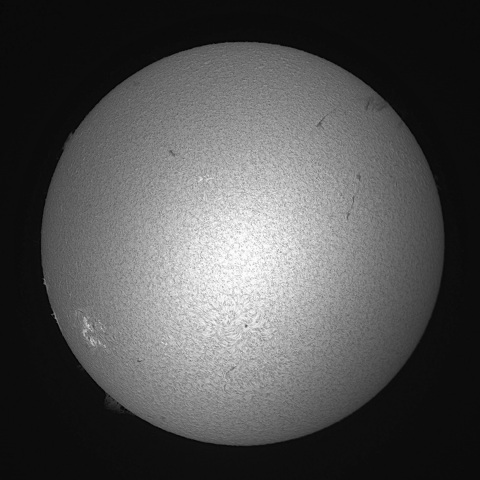 10月24の太陽①（全正面）