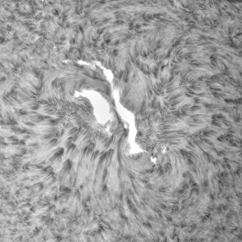 11月02日の太陽①｛2891フレア　11：47）