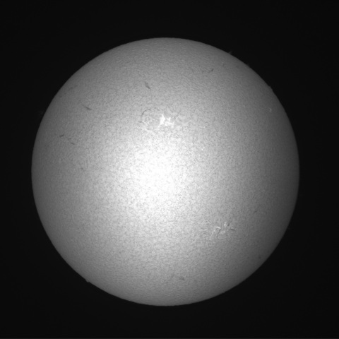 11月13日の太陽①（全正面）