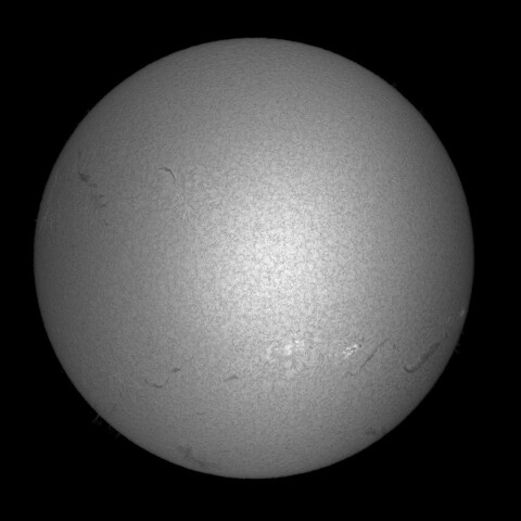 11月28日の太陽①（全正面）