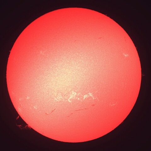 12月20日の太陽①（全正面）