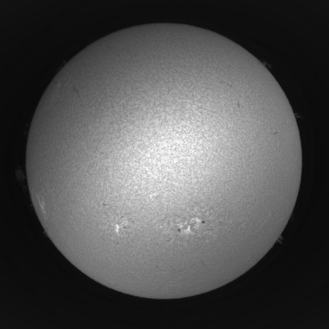 1月10日の太陽①（全正面）
