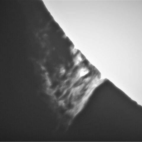 2月8の太陽②（7時方向のプロミネンス）