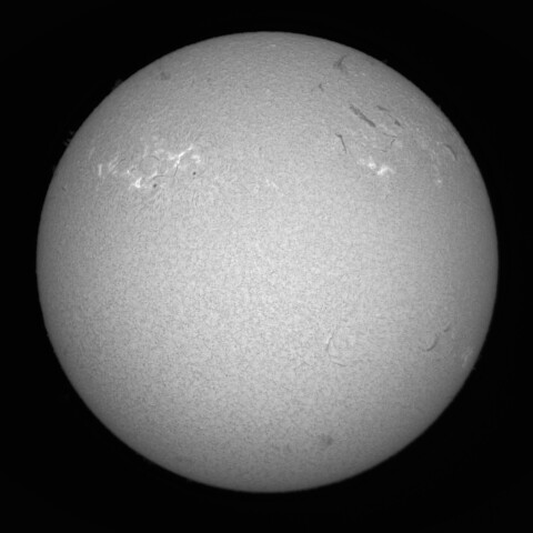 2月25日の太陽①（全正面）