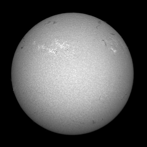 2月26日の太陽（前正面）