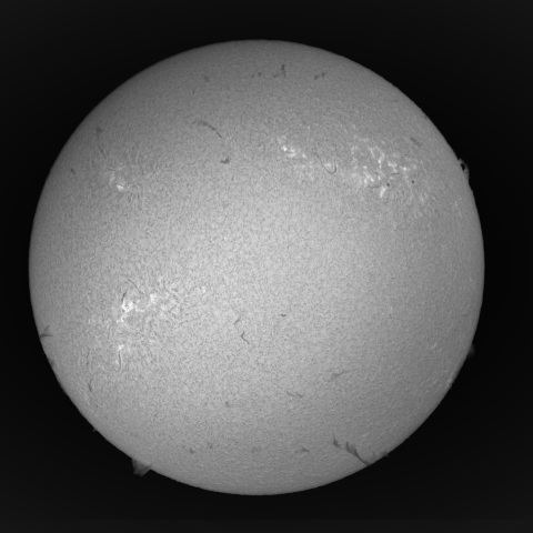3月2日の太陽①（前正面）