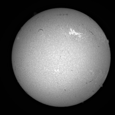 3月16日の太陽①（前正面）