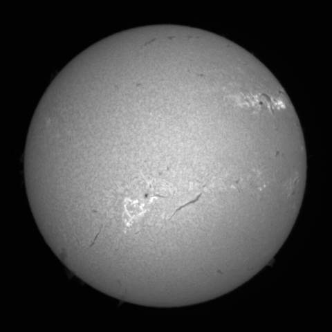 4月2日の太陽①（前正面）