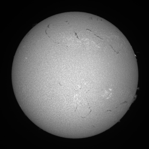 4月12日の太陽①（前正面）