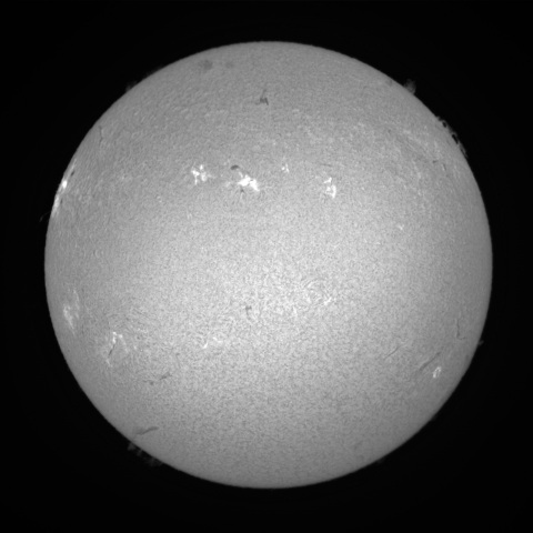 4月17日の太陽①（前正面）