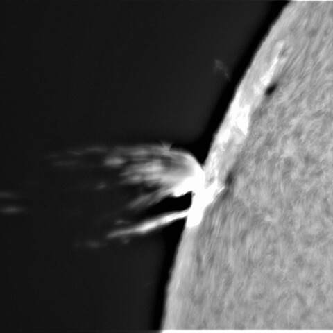 4月17日の太陽（2994フレア②）