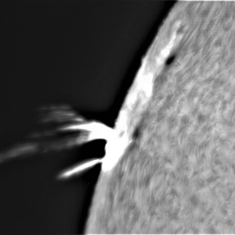 4月17日の太陽（2994フレア①）