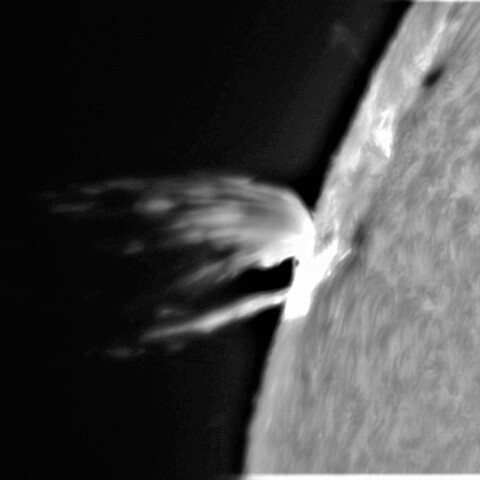 4月17日の太陽（2994フレア②再々修正）