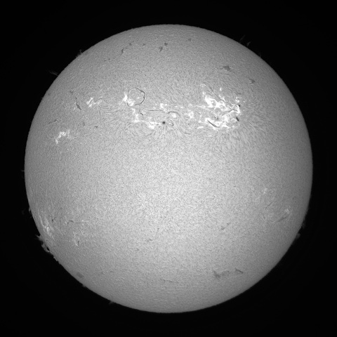 4月25日の太陽①（前正面）