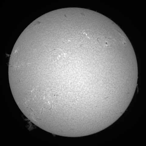 4月28日の太陽①（前正面）