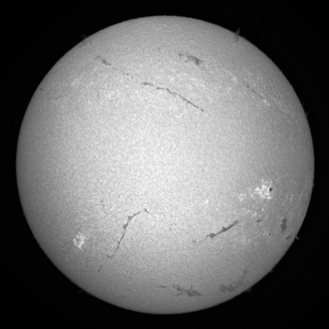5月7日の太陽①（前正面）