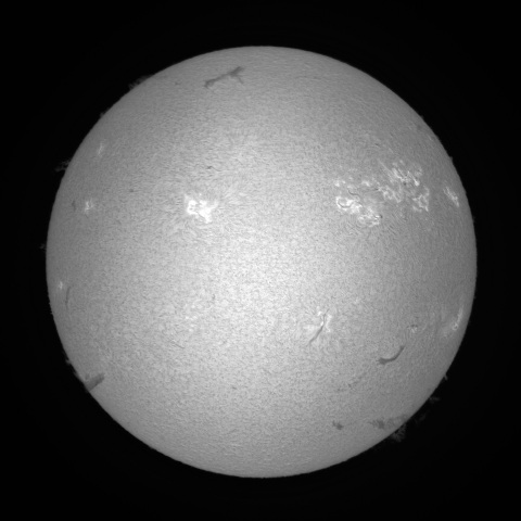 5月24日の太陽①（前正面）