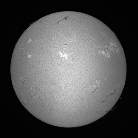 5月25日の太陽①（前正面）
