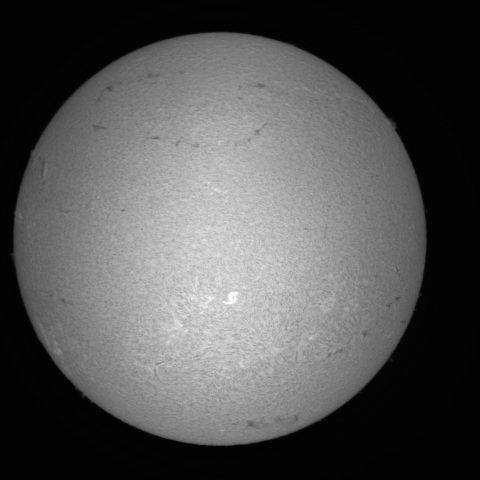 6月9日の太陽①（前正面 ）