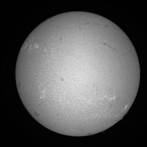 6月12日の太陽①（前正面）