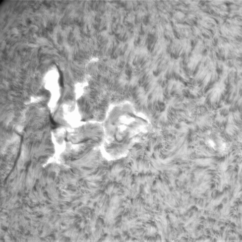 6月13日の太陽③（3033,3032フレア, 3030）