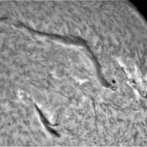 6月20日の太陽⓶（3032，3030）