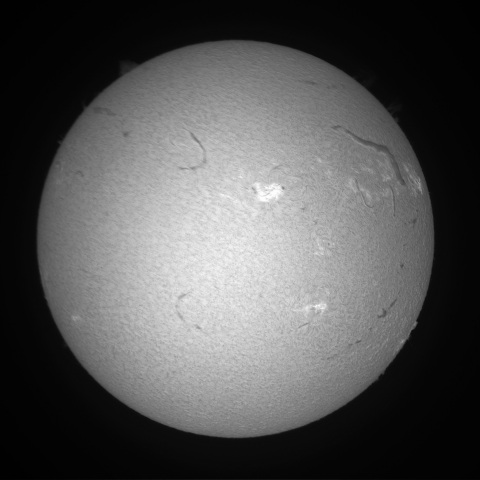 6月21日の太陽①（前正面）
