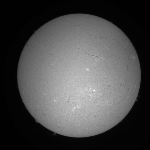 6月28日の太陽①（前正面）